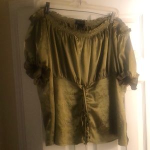 Silk blouse from Ashley Stewart